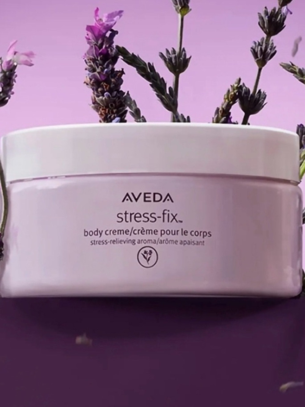 Aveda Stress-Fix Aromatherapy Lavender Body Cream - Picture 3 of 3